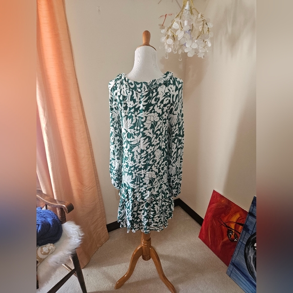 Free People Flower Print Flowy Dress 👗 - Picture 5 of 7